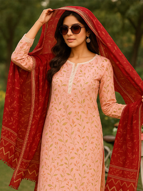 Blush Bloom (Unstitched) LUS-07