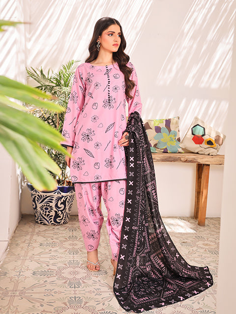 Soft Bloom (LD-38) - Unstitched