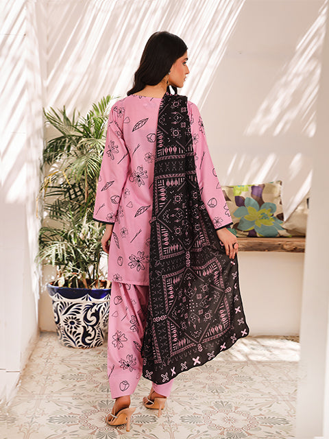 Soft Bloom (LD-38) - Unstitched