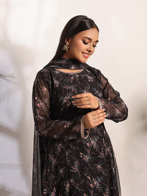 Charcoal web dress (FRT-79)