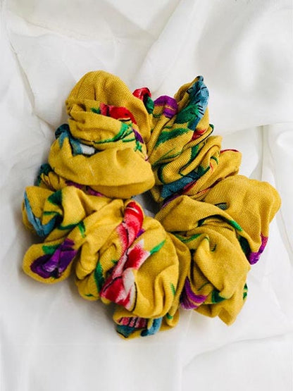 pack of 10 colored scrunchies (PK-05)