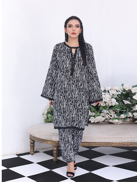 Grey scale dress (KP-329)