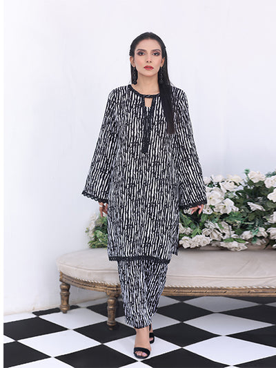 Grey scale dress (KP-329)