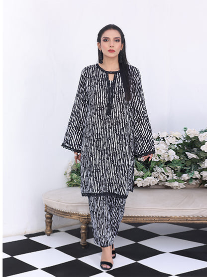 Grey scale dress (KP-329)