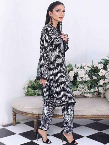 Grey scale dress (KP-329)