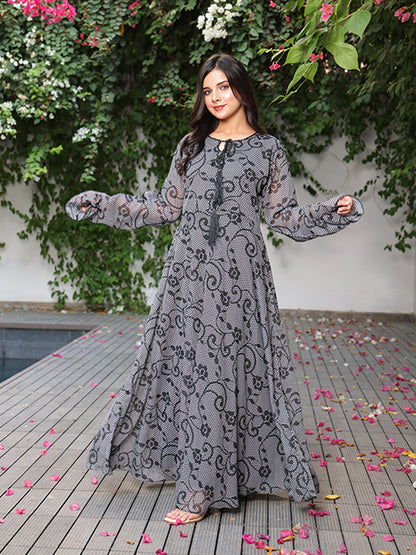 Romantic Maxi Dress (FRT-87)