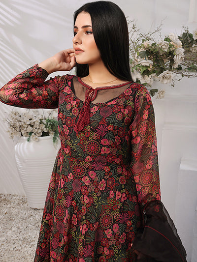 Dark Orchid Floral (FRT-71)