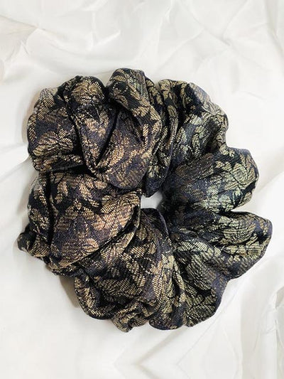 Noir Net Scrunchie (B-49)