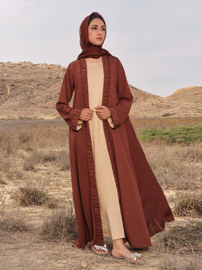 Neutral pallet modest dress (MW-05)