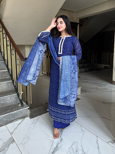 Midnight Blue Elegance (FR-810)