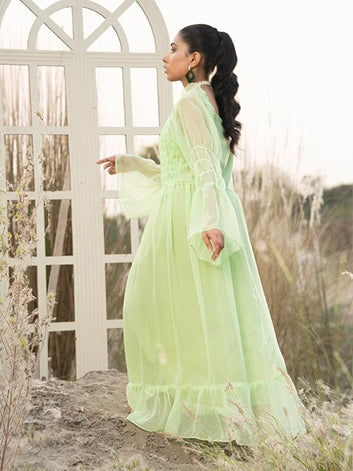 lectric Neon Flared Layer Maxi (FR-712Laam)
