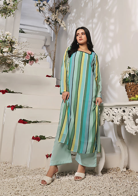 Teal turquoise shirt (FR-755)