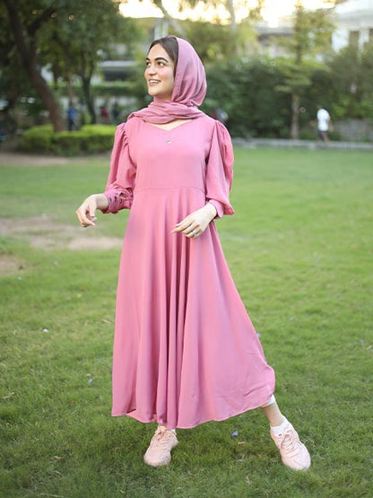 Pink Dreams With Scarf (FR-419)