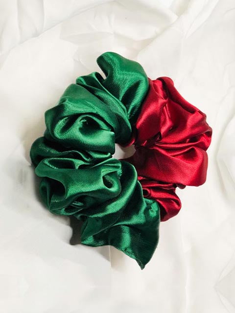 Dual Color Scrunchies Pack of 4 (PK-02)