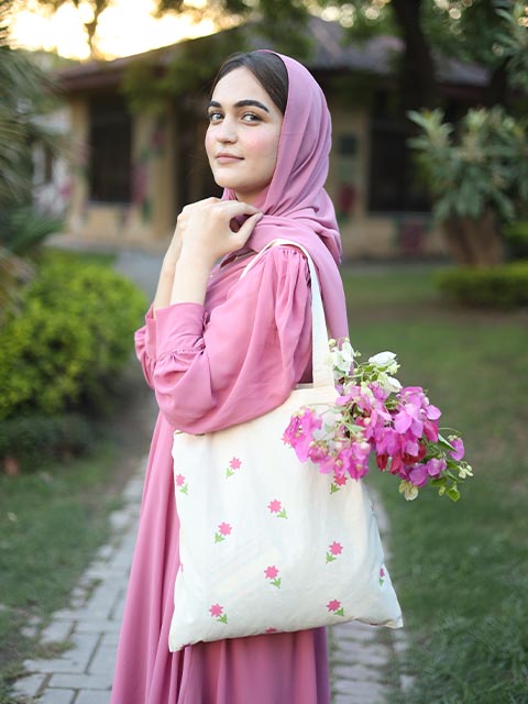 Pink Dreams With Scarf (FR-419)