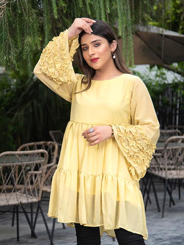 Ellora Top With Baggy Sleeves (AB-519)