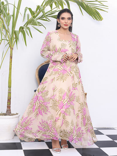 Blossom Coral Long Maxi (FR-731)