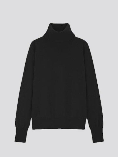 Black Turtle Neck (H-Black)