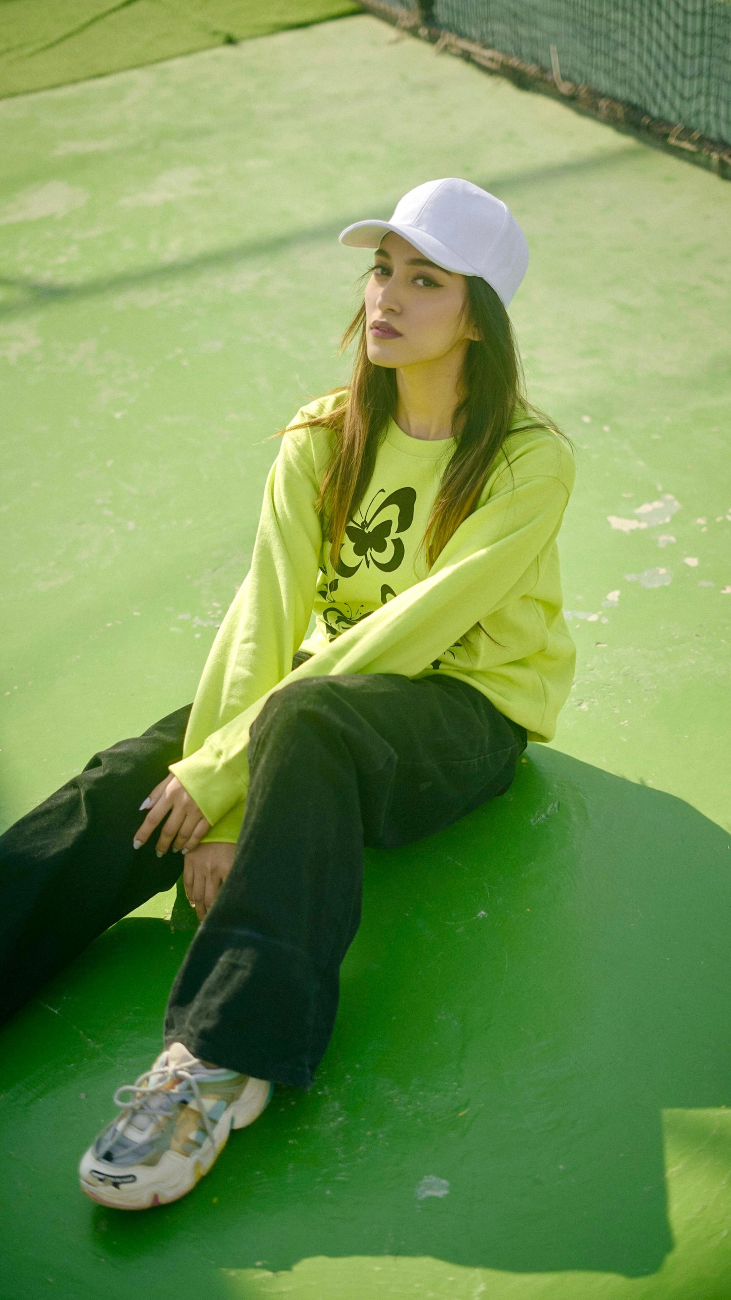 Neon Printed Sweatshirt{SD-05}