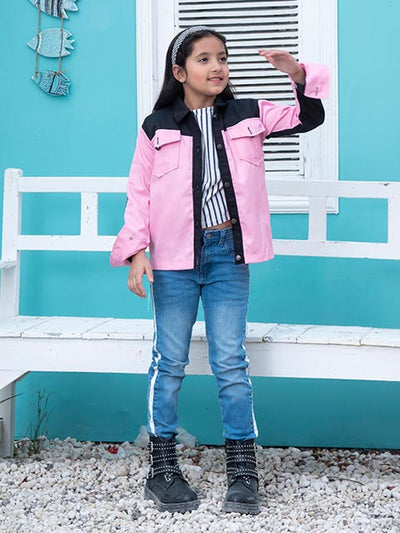 Pink Black Jacket (TDK-11)