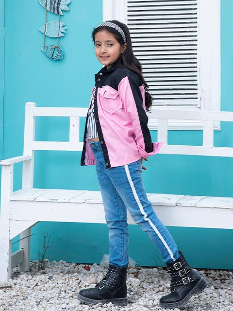 Pink Black Jacket (TDK-11)