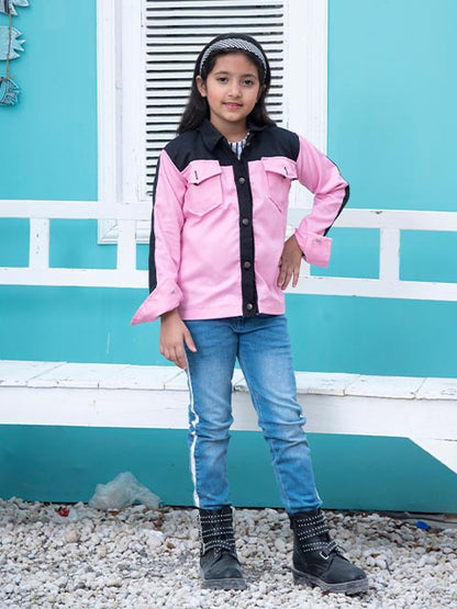 Pink Black Jacket (TDK-11)