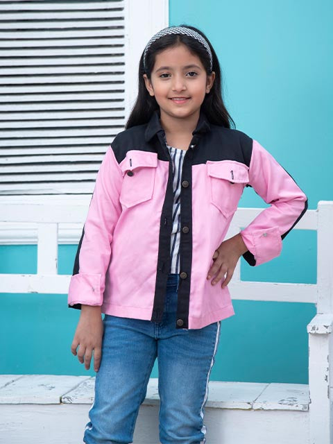 Pink Black Jacket (TDK-11)