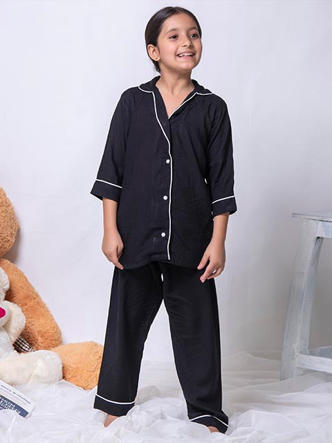 Black Kids Pjs (NJ-06)