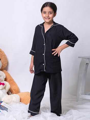 Black Kids Pjs (NJ-06)