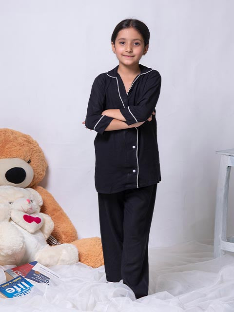 Black Kids Pjs (NJ-06)