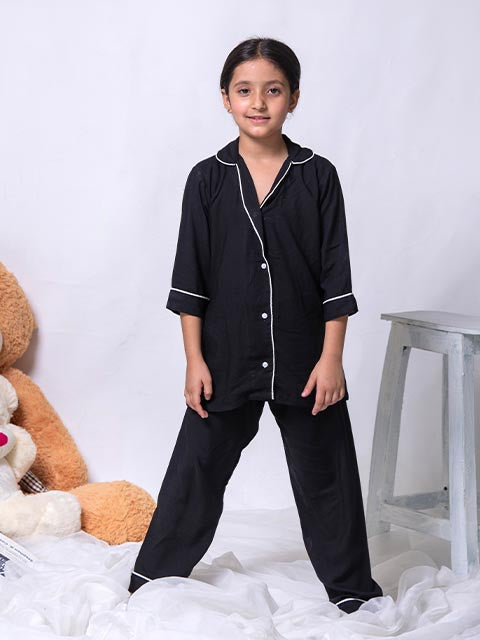 Black Kids Pjs (NJ-06)