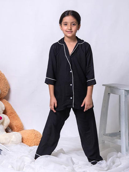 Black Kids Pjs (NJ-06)