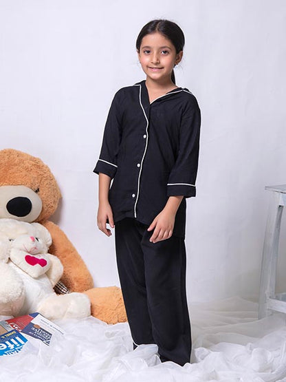 Black Kids Pjs (NJ-06)