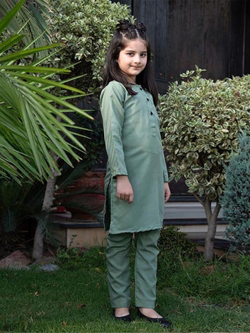 Light Green Kurta Shalwar (NK-34)