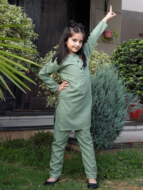 Light Green Kurta Shalwar (NK-34)